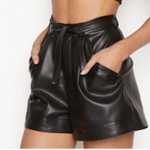 Victoria’s Secret Faux Leather Shorts
